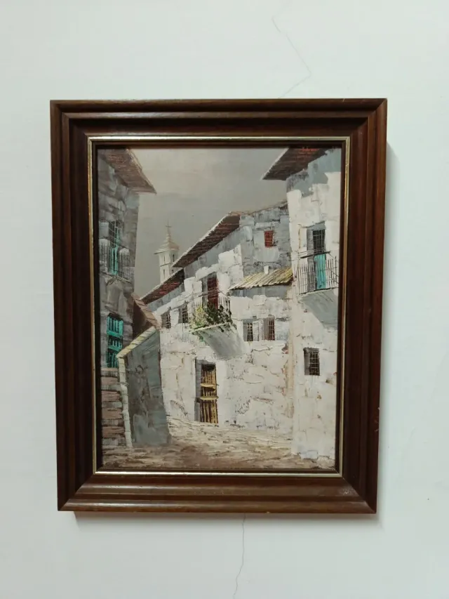 Cuadro Lienzo Pintura Paisaje