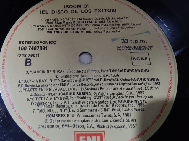 Vinilo i Boom! 3 El Disco de los Éxitos