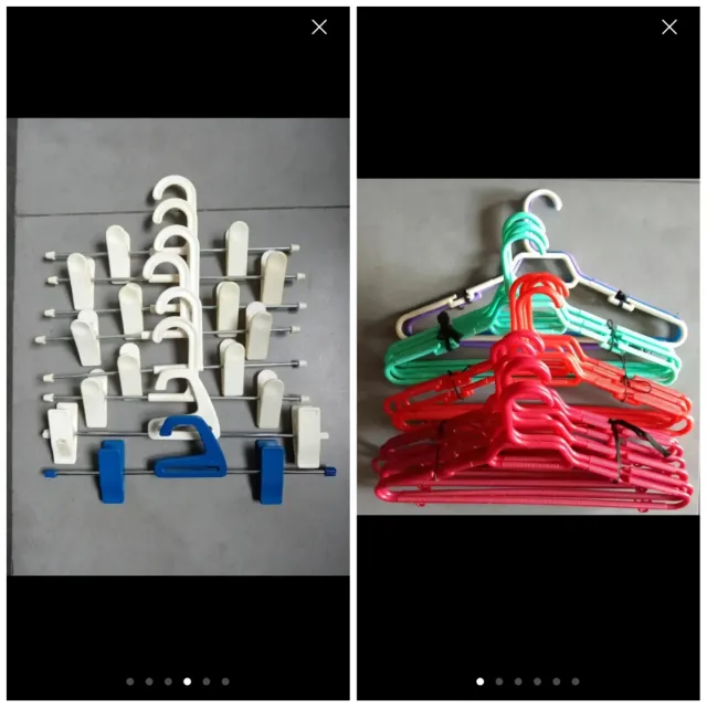 Perchas plástico 31