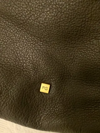 Bolso Purificación García Marrón Piel