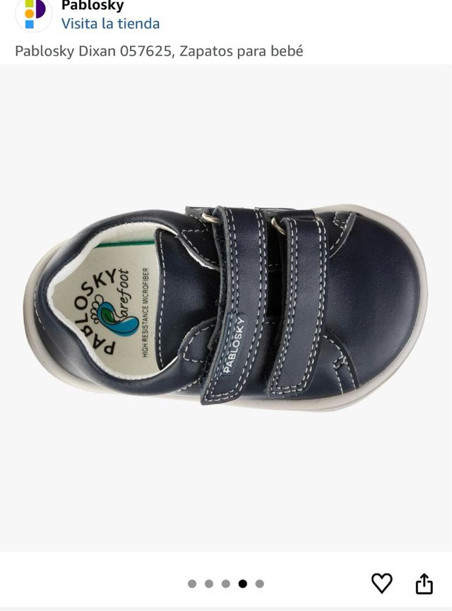 Pablosky Dixan Zapatos Bebé Talla 21 Azul