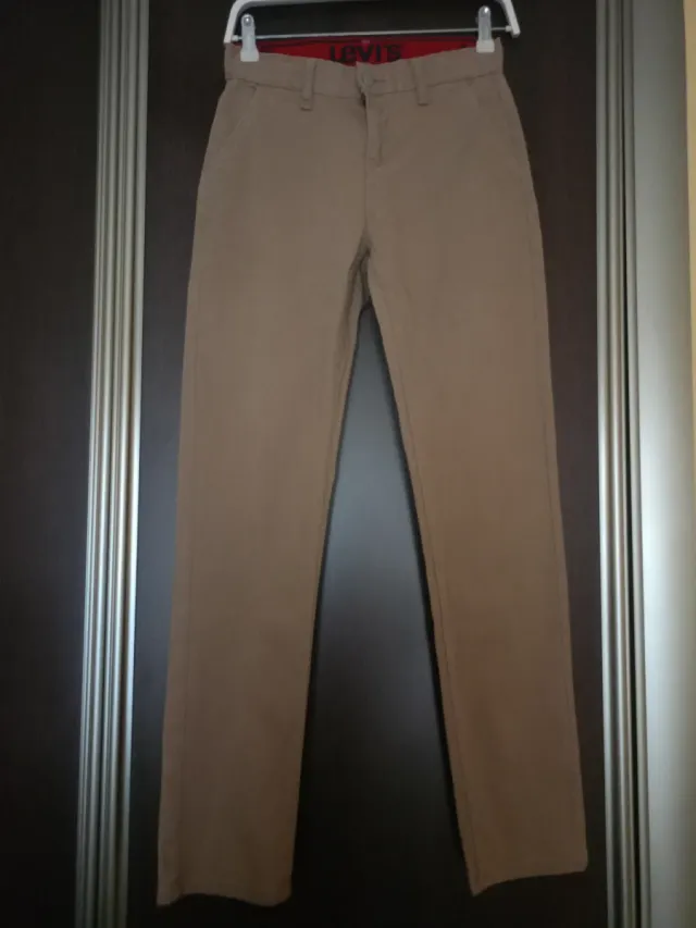 Pantalones Levi's chico marrones de 14 añ, 164cm