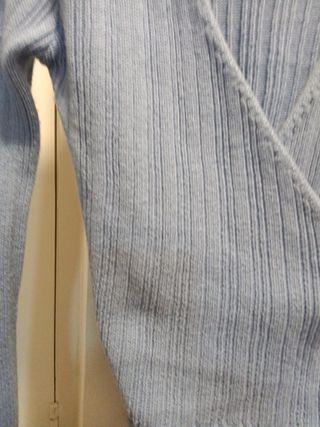 Jersey Hollister azul manga larga