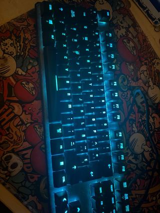 Teclado Mecánico Gaming Retroiluminado Azul