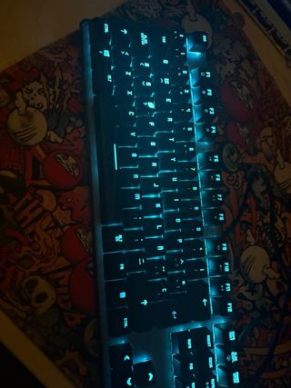 Teclado Mecánico Gaming Retroiluminado Azul