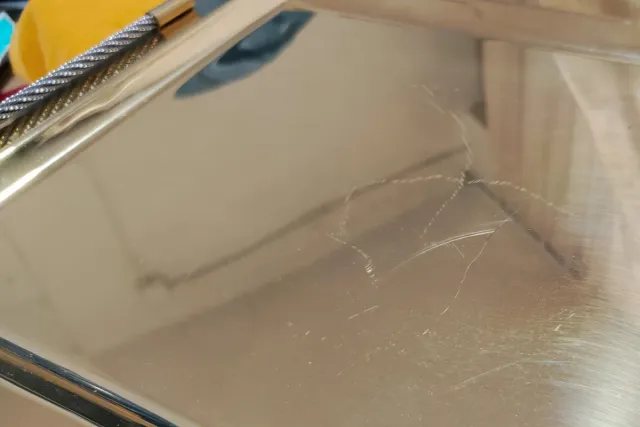 Bandeja Vintage Metal Dorado con Asas