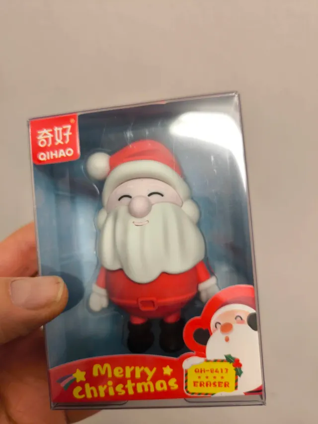 Goma de borrar Santa Claus Navidad