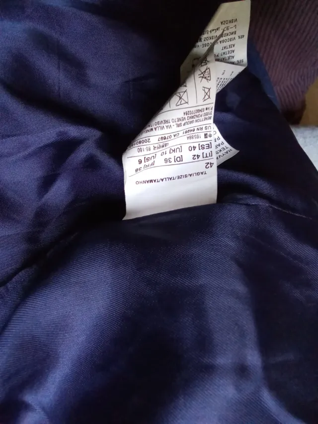 Cappotto corto da donna Benetton