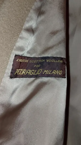 Cappotto Loden PEDRAGLIO MILANO Cammello Donna