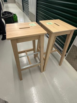 Banqueta Alta Madeira Leroy Merlin