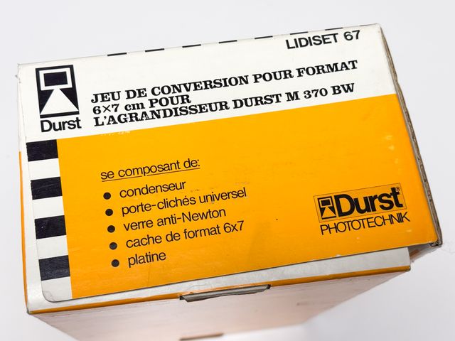 Durst Expander: supporto negativo e condensatore