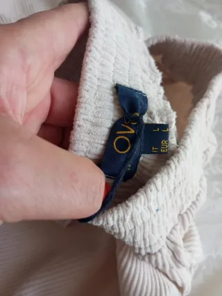 Gonnellone in velluto panna