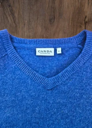 Woolmark Maglione Viola Uomo Taglia M