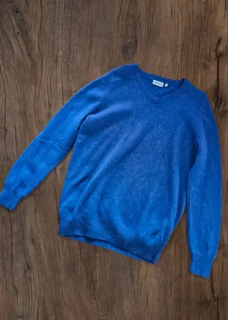 Woolmark Maglione Viola Uomo Taglia M