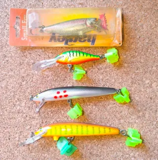 Lote señuelos pesca Bagley colección