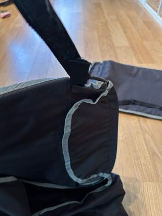 Manta cubre piernas scooter negra