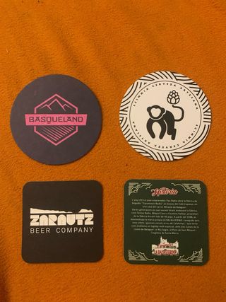 Lote 4 Posavasos Cerveza Artesana