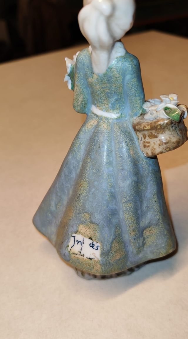 Ragazza con fiori Ramón Inglés