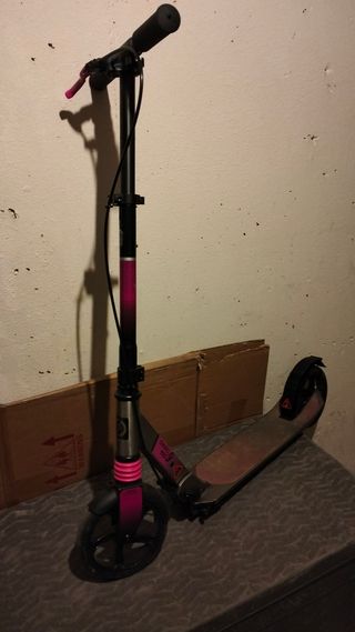 Patinete Oxelo MID9 Rosa/Gris