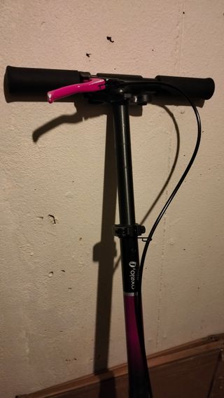 Patinete Oxelo MID9 Rosa/Gris