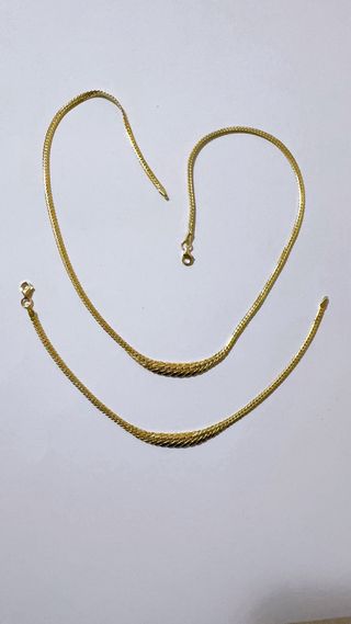 Set Radko Bracciale e Collana Oro giallo 18kt 750