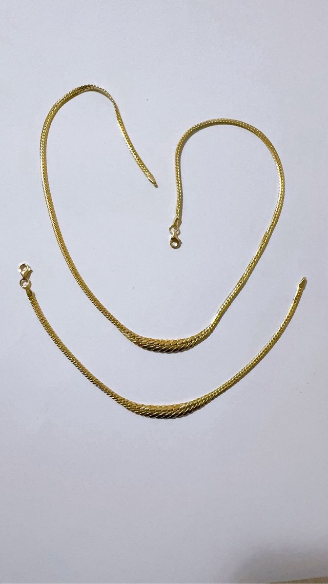 Set Radko Bracciale e Collana Oro giallo 18kt 750