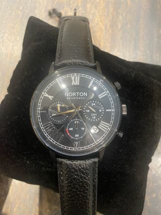 Reloj Norton Watchmaker Sole Negro/Dorado