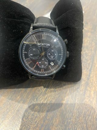 Reloj Norton Watchmaker Sole Negro/Dorado