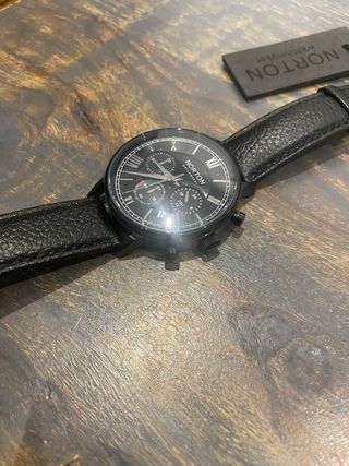 Reloj Norton Watchmaker Sole Negro/Dorado
