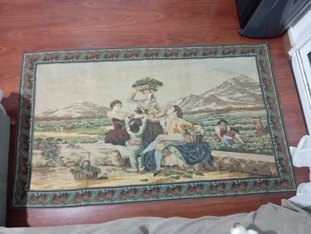 Tapiz decorativo estilo Vendimia de Goya