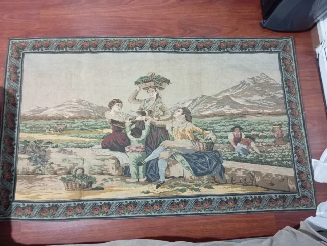 Tapiz decorativo estilo Vendimia de Goya