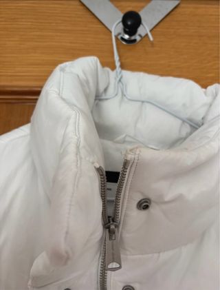 Abrigo Tommy Hilfiger Blanco Corto