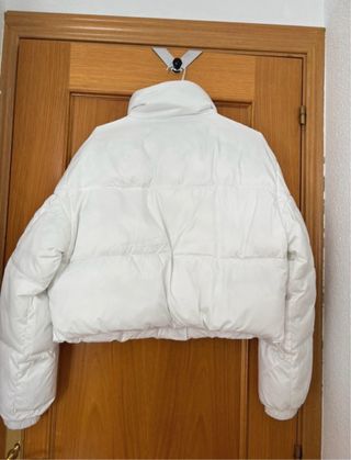 Abrigo Tommy Hilfiger Blanco Corto