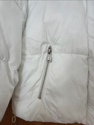 Abrigo Tommy Hilfiger Blanco Corto