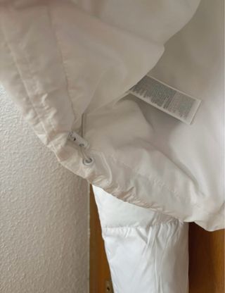 Abrigo Tommy Hilfiger Blanco Corto