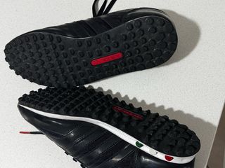 Scarpe Adidas L.A. Trainer nere rosse