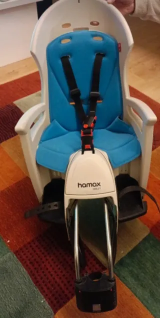 Portabebés Hamax Smiley Azul