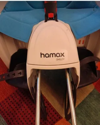 Portabebés Hamax Smiley Azul