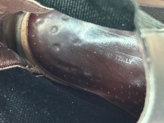 Stivaletti Johnny Moke Pelle Nera Tg 8 UK