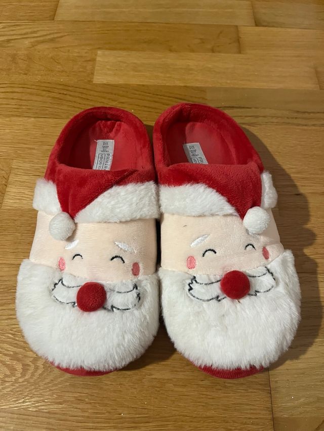 Pantuflas Papá Noel