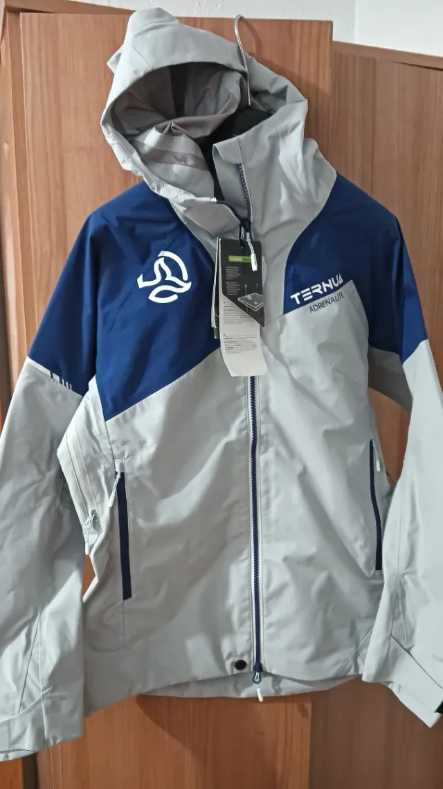 Chaqueta Ternua Mujer Azul y Gris