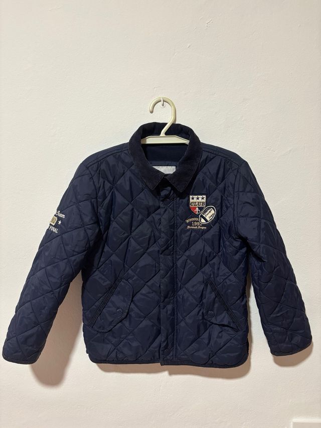 Chaqueta acolchada azul marino niño Corte Inglés