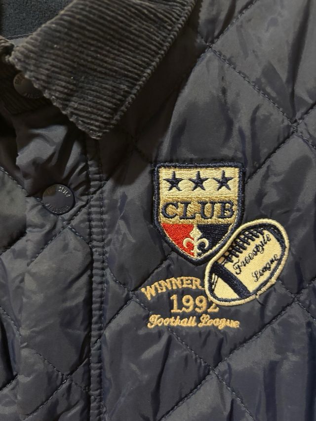 Chaqueta acolchada azul marino niño Corte Inglés