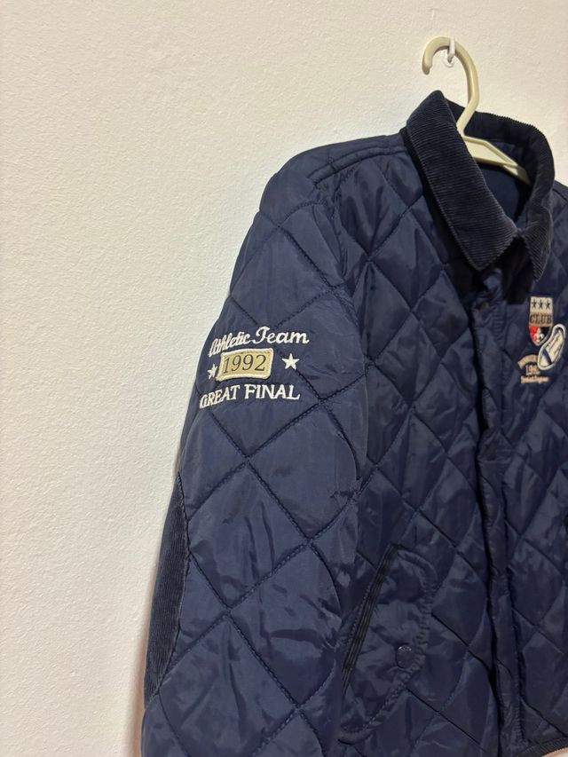 Chaqueta acolchada azul marino niño Corte Inglés