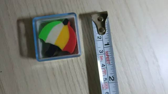 Set 4 Gommine Originali Anni 80 con Scatolina.