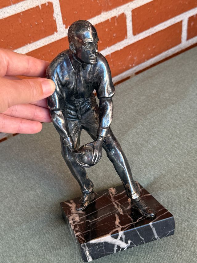 Estatuilla de jugador de Bolos Art Deco, oferta