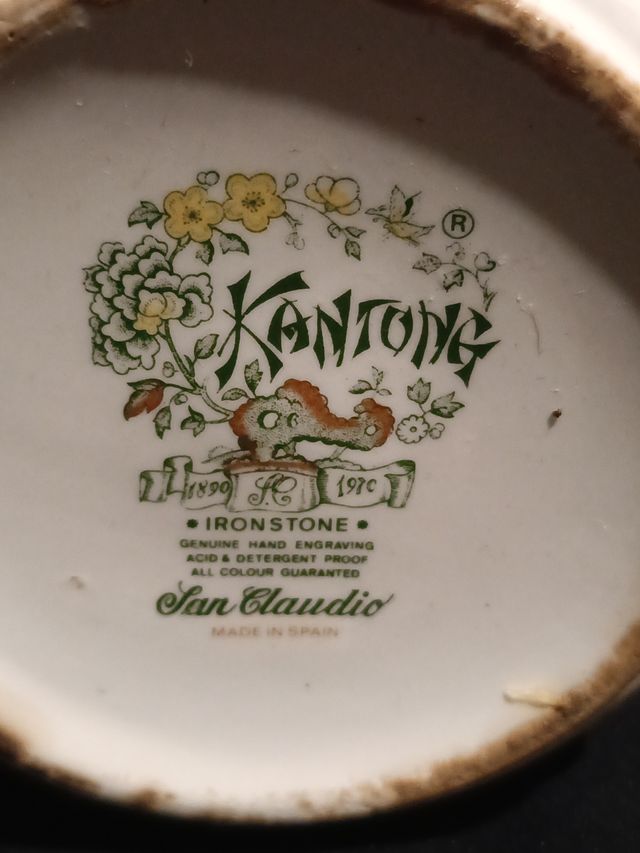 Jarrón San Claudio Kantong Porcelana