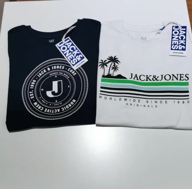 Lote 2 Camisetas Jack & Jones 9-10 años