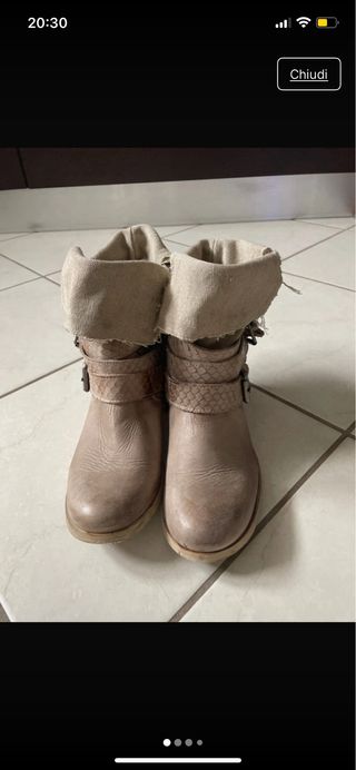 Stivaletti Ovyè Beige Tg 37