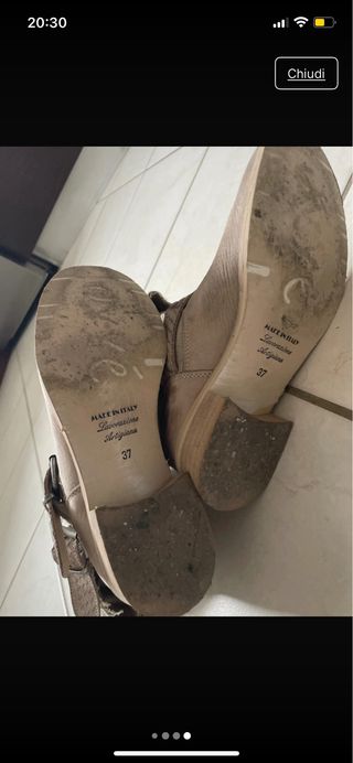 Stivaletti Ovyè Beige Tg 37